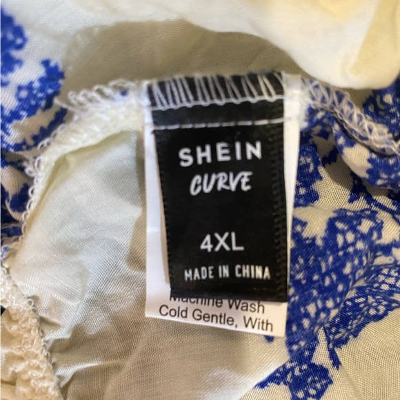 Shein Curve Tube Top Wide Leg Pants Matching Set  4X  (20) - Picture 7 of 9